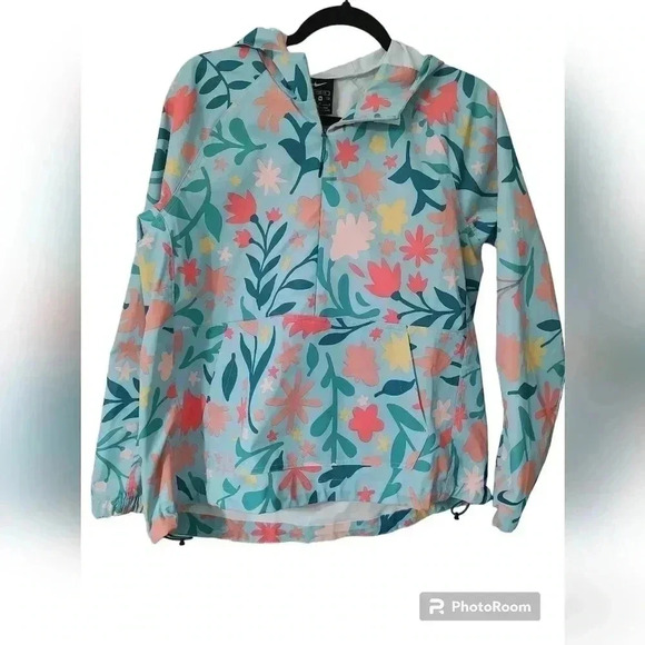 Nike Golf Women's Repel Water Repellent Packable Anorak Jacket Multi Size M NWT - Picture 5 of 8